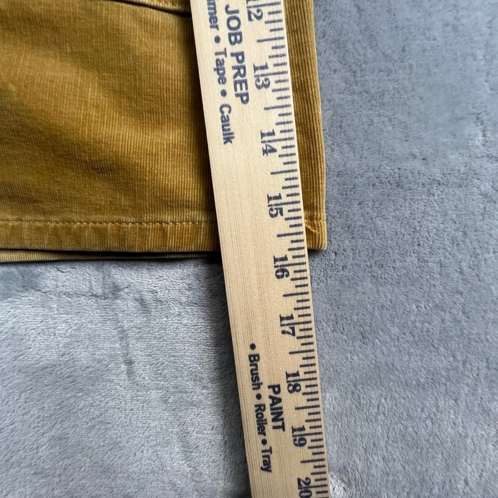 American Eagle Skirt Wome 12 Tan Corduroy Super Stretch Mini High Waisted Pocket - Picture 6 of 8